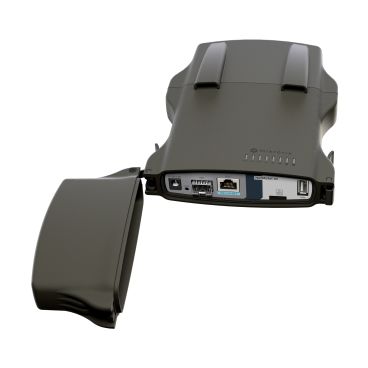 Mikrotik L23UGSR-5HaxD2HaxD-NM (NETMETAL AX) Punto de acceso WiFi6 de largo alcance para exterior (IP66) CPU ARM IPQ-5010 dual core 800MHz, 256MB RAM, 1xSFP 2,5Gb, 1xGb LAN, wireless dual chain 2,4GHz y 5GHz, USB, ranura SIM, PoE