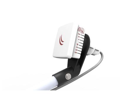 Mikrotik LDF 2 RBLDF-2nD con antena 10dBi a 2,4GHz, wireless doble cadena 802.11bgn, CPU de 650MHz, 64MB de RAM, 1x LAN, caja para exteriores, POE, fuente de alimentación, RouterOS L3
