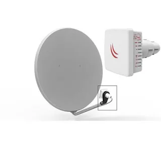 Mikrotik LDF 5 (RBLDF-5nD) con antena de 9dBi en 5GHz, wireless doble cadena 802.11an, CPU de 600MHz, 64MB RAM, 1x LAN, carcasa para exteriores, POE, fuente de alimentación, RouterOS L3