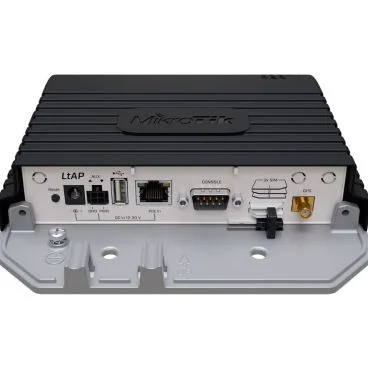 Mikrotik LtAP-2HnD&R11e-LTE7 LtAP LTE7 kit with dual core 880MHz CPU, 128MB RAM, 1 x Gigabit Eth port, built-in High Power 2.4Ghz 802.11b/g/n Dual Chain wireless with integrated antenna, LTE CAT7 modem for International bands 1/3