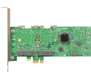 Mikrotik RB/14e RB14e RouterBOARD 14e Four slot miniPCIe-PCIe adapter