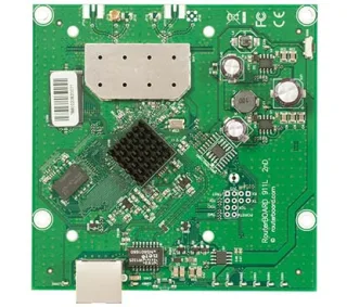 Mikrotik RB/911-2Hn RouterBOARD 911 with 600MHz Atheros CPU, 64MB RAM, 1x LAN, built-in 2.4Ghz 802.11b/g/n single chain wireless