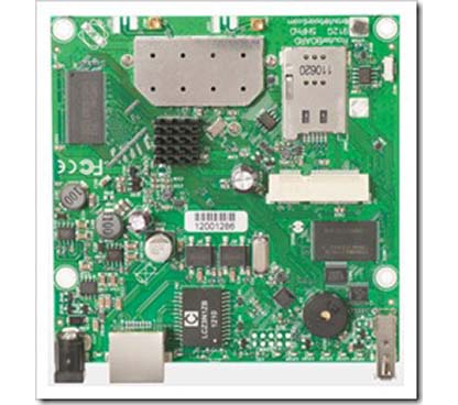 Mikrotik RB/911G2HPnD RouterBOARD 911G with 600Mhz Atheros CPU, 32MB RAM, 1xGigabit LAN, builtin 2.4Ghz 802.11b/g/n 2x2 two chai