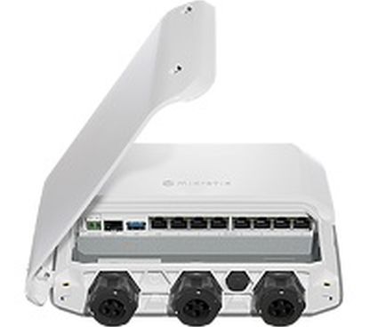 Mikrotik RB5009UPR+S+OUT Router CPU MarvellArmada ARMv8 4 núcleos, 1GB RAM, 1GB almac., 1xLAN 2,5Gb y 7xLAN 1Gb (ambos 802.3af/a