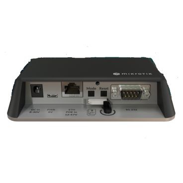 Mikrotik RB912R-2nD-LTm&EC200A-EU (LTAP MINI LTE KIT V2) Punto de acceso WiFI4 mini resistente a la intemperie (IP54) con GPS, módem LTE y antena LTE. CPU 650MHz, 64MB RAM, 1xRJ45, wireless dual chain 2,4 GHz, DualSIM, RouterOSL4,