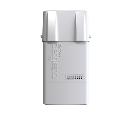 Mikrotik RB912UAG-5HPnD-OUT (BASEBOX5) con CPU Atheros de 600Mhz, 64MB de RAM, 1xGigabit LAN, USB, miniPCIe, wireless integrado