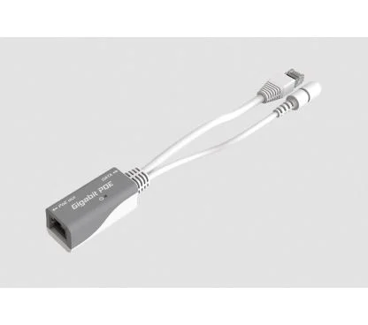 Mikrotik RBGPOE Inyector PoE pasivo gigabit 18-57V; PIN 4,5 18-57V; PIN 7,8 RETURN