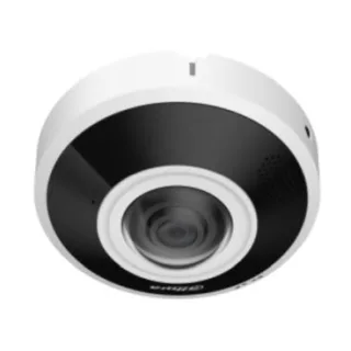 Dahua DH-IPC-EBW5641P-AS - Cámara IP Formato Fisheye (Ojo de Pez), Resolución 6MP 25/30fps (2560x2560px), Lente Fija (1.68mm), Vision Nocturna IR 15m, Alimentación PoE y por Fuente (no incl.