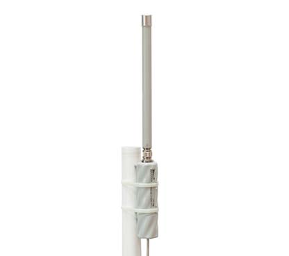 Mikrotik RBGrooveGA-52HPacn (GROOVEA 52 AC) con conector macho, CPU de 720 MHz, 64 MB de RAM, 1 LAN Gigabit, 1 conexión wireless