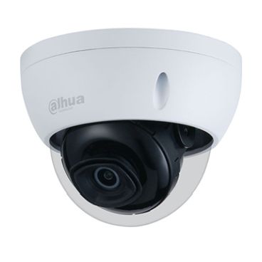 Dahua DH-IPC-HDBW2230EP-S-0360B-S2-QH - Cámara IP Formato Domo, Resistente a Intemperie, Resolución 2MP 25/30fps (1920×1080px), Lente Fija (3.6mm), Visión Nocturna IR 30m, Alimentación PoE y por Fuente (no incl.), Ranura MicroSD