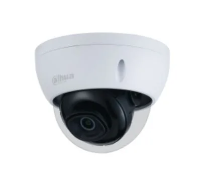 Dahua DH-IPC-HDBW2231EP-S-0280B-S2-QH - Cámara IP Formato Domo, Resistente a Intemperie, Resolución 2MP 25/30fps (1920×1080px), Lente Fija (2.8mm), Visión Nocturna IR 30m, Alimentación PoE y por Fuente (no incl.), Ranura MicroSD
