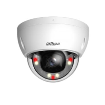 Dahua DH-IPC-HDBW2249EP-S-IL-0280B - Cámara IP Formato Domo, Resistente a Intemperie, Resolución 2MP 25/30fps (1920×1080px), Lente Fija (2.8mm), Visión Nocturna IR 30m, Alimentación PoE y por Fuente (no incl.), Ranura MicroSD