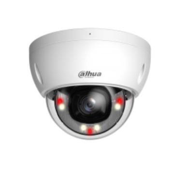 Dahua DH-IPC-HDBW2249EP-S-IL-0360B - Cámara IP Formato Domo, Resistente a Intemperie, Resolución 2MP 25/30fps (1920×1080px), Lente Fija (3.6mm), Visión Nocturna IR 30m, Alimentación PoE y por Fuente (no incl.), Ranura MicroSD