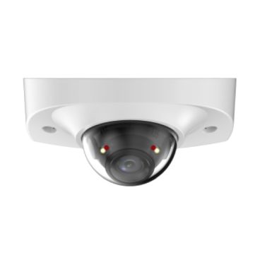 Dahua DH-IPC-HDBW2249FP-AS-IL-0280B - Cámara IP Formato Domo, Resistente a Intemperie, Resolución 2MP 25/30fps (1920×1080px), Lente Fija (2.8mm), Visión Nocturna IR 30m, Alimentación PoE y por Fuente (no incl.), Ranura MicroSD