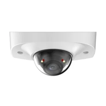 Dahua DH-IPC-HDBW2249FP-AS-IL-0280B - Cámara IP Formato Domo, Resistente a Intemperie, Resolución 2MP 25/30fps (1920×1080px), Lente Fija (2.8mm), Visión Nocturna IR 30m, Alimentación PoE y por Fuente (no incl.), Ranura MicroSD