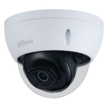 Dahua DH-IPC-HDBW2531EP-S-0360B-S2 - Cámara IP Formato Domo, Resistente a Intemperie, Resolución 5MP 20fps (12592×1944px), Lente Fija (3.6mm), Visión Nocturna IR 30m, Alimentación PoE y por Fuente (no incl.), Ranura MicroSD