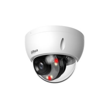 Dahua DH-IPC-HDBW2649EP-S-IL-0280B - Cámara IP Formato Domo, Resistente a Intemperie, Resolución 6MP 20fps (3288×1850px) 25/30fps (2688×1520px), Lente Fija (2.8mm), Visión Nocturna IR 30m. Alimentación PoE y por Fuente (no incl.)