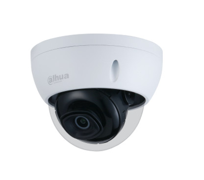 Dahua DH-IPC-HDBW2831EP-S-0280B-S2 - Cámara IP Formato Domo, Resistente a Intemperie, Resolución 8MP 15fps (3840×2160px), Lente Fija (2.8mm), Visión Nocturna IR 30m, Alimentación PoE y por Fuente (no incl.), Ranura MicroSD