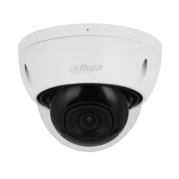 Dahua DH-IPC-HDBW2841EP-S-0280B - Cámara IP Formato Domo, Resistente a Intemperie, Resolución 8MP 20fps (3840×2160px), Lente Fija (2.8mm), Visión Nocturna IR 30m, Alimentación PoE y por Fuente (no incl.), Ranura MicroSD