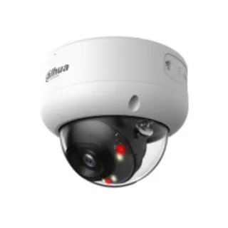 Dahua DH-IPC-HDBW3849EP-S-IL-0280B Domo IP Dahua WizSense, 8MP@25ips, AI-H.265+/Smart H.265+, ICR, 0,007/0,0007 lux, Smart Dual Light 30m, Óptica fija 2,8 mm, WDR 120dB, 3D-NR, 4 ROI, Protec
