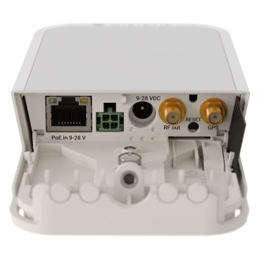 Mikrotik RBwAPR-2nD&R11e-LR8G (wAP LR8G kit) Equipo IoT rugerizado uso industrial todo en uno WiFi4 2.4Ghz 802. 11b/g/n, tarjeta R11e-LR8G, GPS, 3x ranuras miniSIM, carcasa IP54, CPU dual core 880MHz, 1xGb LAN, PoE In
