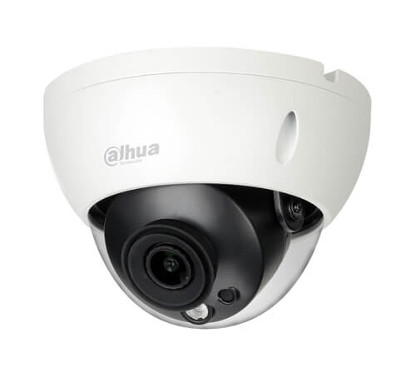Dahua DH-IPC-HDBW5541RP-ASE-0280B - Cámara IP Formato Domo, Resistente a Intemperie, Resolución 5MP 20fps (2592×1944px) 25/30fps (2560×1440), Lente Fija (2.8mm), Visión Nocturna IR 50m, Alimentación PoE y por Fuente (no incl.), Ra