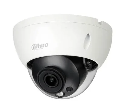 Dahua DH-IPC-HDBW5541RP-ASE-0280B - Cámara IP Formato Domo, Resistente a Intemperie, Resolución 5MP 20fps (2592×1944px) 25/30fps (2560×1440), Lente Fija (2.8mm), Visión Nocturna IR 50m, Alimentación PoE y por Fuente (no incl.), Ra