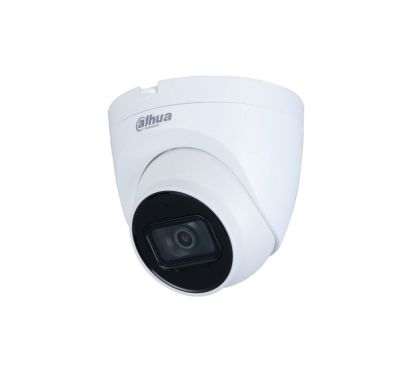 Dahua DH-IPC-HDW2230TP-AS-0280B-S2-QH3 - Cámara IP Formato Turret, Resistente a Intemperie, Resolución 2MP 25fps (1920×1080px), Lente Fija (2.8mm), Visión Nocturna IR 30m, Alimentación PoE y por Fuente (no incl.), Ranura MicroSD