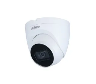 Dahua DH-IPC-HDW2230TP-AS-0280B-S2-QH3 - Cámara IP Formato Turret, Resistente a Intemperie, Resolución 2MP 25fps (1920×1080px), Lente Fija (2.8mm), Visión Nocturna IR 30m, Alimentación PoE y