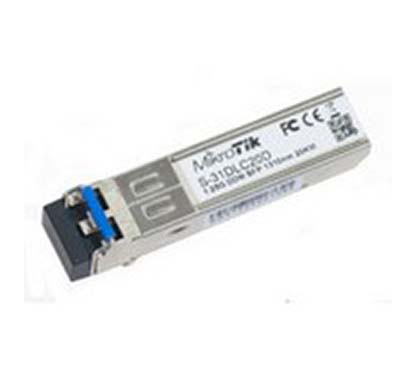 Mikrotik S-31DLC20D Módulo SFP 1.25G SM 20km 1310nm Doble conector LC