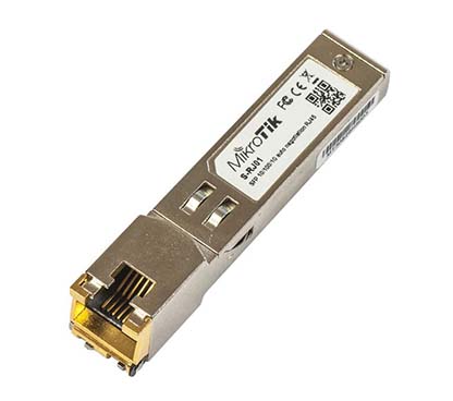 Mikrotik S-RJ01 Módulo de cobre RJ45 SFP 10/100/1000M
