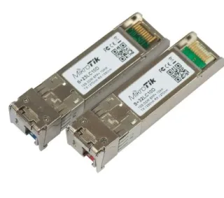 Mikrotik S+2332LC10D Pair of bidirectional SFP 10G 10km modules (10G T1270nm/R1330nm + 10G T1330nm/R1270nm)