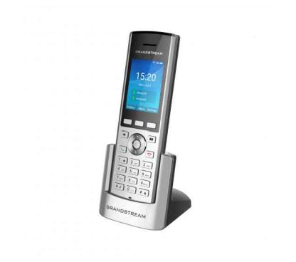 Grandstream DP722 Terminal IP DECT para DP750,DP752 y DP755.10 cuentas SIP,10 líneas y conferencia 3 vías.Hasta 20h. de conversación. Pantalla TFT LCD 1.8 pulgadas. Conector auric.3,5mm.