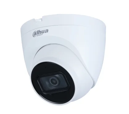 Dahua DH-IPC-HDW2431TP-AS-0280B-S2 Cámara IP Formato Turret, Resistente a Intemperie, Resolución 4MP 25/30fps (2560×1440px), Lente Fija (2.8mm), Visión Nocturna IR 30m, Alimentación PoE y por Fuente (no incl.), Ranura MicroSD