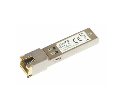 Mikrotik S+RJ10 Módulo de cobre RJ45 SFP+ 10/100/1000M/2,5G/5G/10G