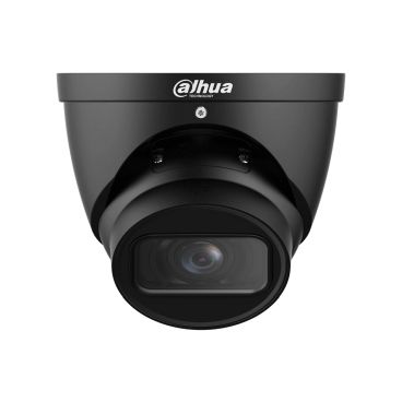 Dahua DH-IPC-HDW2441TP-ZS-27135-BLACK - Cámara IP Formato Domo, Resistente a Intemperie, 4MP 20fps (2688×1520px) 25/30fps (2560x1440), Lente Fija (2.8mm), Visión Nocturna IR 30m, Alimentación PoE y por Fuente (no incl.), Ranura M