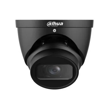 Dahua DH-IPC-HDW2441TP-ZS-27135-BLACK - Cámara IP Formato Domo, Resistente a Intemperie, 4MP 20fps (2688×1520px) 25/30fps (2560x1440), Lente Fija (2.8mm), Visión Nocturna IR 30m, Alimentación PoE y por Fuente (no incl.), Ranura M
