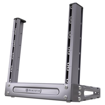 Mikrotik SR-5U-mini (SOLIDRACK 5 MINI) 5 unidades de Rack de sobremesa de 10” y 5U con ángulo ajustable y espacio adicional para la gestión de cables. Tuercas de montaje deslizantes también