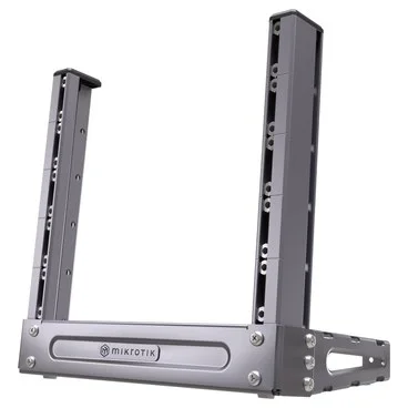 Mikrotik SR-5U-mini (SOLIDRACK 5 MINI) 5 unidades de Rack de sobremesa de 10” y 5U con ángulo ajustable y espacio adicional para la gestión de cables. Tuercas de montaje deslizantes también para montaje bajo el escritorio ·