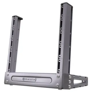 Mikrotik SR-5U-mini (SOLIDRACK 5 MINI) 5 unidades de Rack de sobremesa de 10” y 5U con ángulo ajustable y espacio adicional para la gestión de cables. Tuercas de montaje deslizantes también