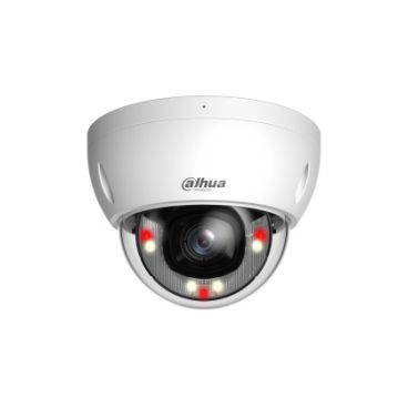 Dahua DH-IPC-HDW2649TMP-S-IL-0280B 1/2.7 inch CMOS image sensor, low luminance, and high definition image.Outputs max. 6 MP (3288×1850) @20 fps, and supports 2688×1520 (2688 × 1520) @25/30 fps. H.265 codec, high compression rate,