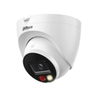 Dahua DH-IPC-HDW2849TP-S-IL-0280B - Cámara IP Formato Turret, Resistente a Intemperie, Resolución 8MP 20fps (3840×2160px), Lente Fija, Visión Nocturna IR 30m, Alimentación PoE y por Fuente (no incl.), Ranura MicroSD