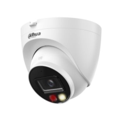 Dahua DH-IPC-HDW2849TP-S-IL-0360B - Cámara IP Formato Turret, Resistente a Intemperie, Resolución 8MP 20fps (3840×2160px), Lente Fija, Visión Nocturna IR 30m, Alimentación PoE y por Fuente (no incl.), Ranura MicroSD