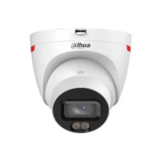 Dahua DH-IPC-HDW2849TP-S-LED-0280B-PRO Cámara IP Formato Turret, Resistente a Intemperie, Resolución 8MP 20fps (3840×2160px) 25/30fps (2688×1520px), Lente Fija (2.8mm), Visión Nocturna 30m (