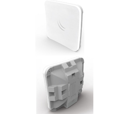 MIKROTIK SXTSQ 5AC (RBSXTsqG-5acD) con antena de 16dBi 5GHz, wireless doble cadena 802.11ac, CPU de 716MHz, 256MB RAM, 1 Gigabit LAN, POE, fuente de alimentación, montaje en poste, RouterOS L3