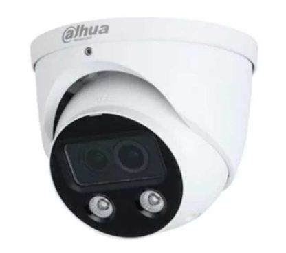 Dahua DH-IPC-HDW5449HP-ASE-D2-0280B Dual AI sensors with multi-spectral imaging technology that produces colorful images in low
