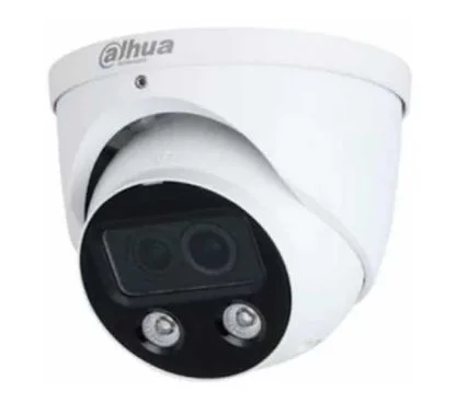 Dahua DH-IPC-HDW5449HP-ASE-D2-0280B Dual AI sensors with multi-spectral imaging technology that produces colorful images in low