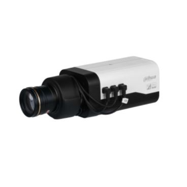 Dahua DH-IPC-HF5442FP-ZE-S3 Cámara box WizMind de 4MP para interior, Proteccion perimetral, detección facial, conteo de personas, mapa de calor, Incorpora micrófono y 2 entradas / 1 salida d
