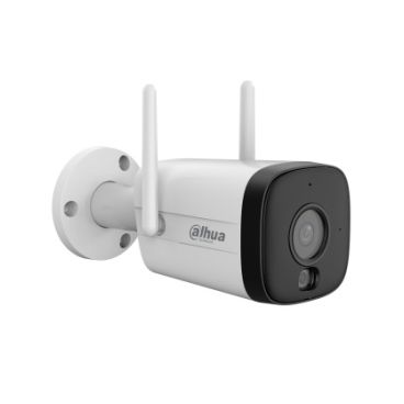 Dahua DH-IPC-HFW1339DTK1P-SAW-IL-0280B Cámara IP Wi-Fi Formato Bullet, Resistente a Intemperie, Resolución 3MP 25/30fps (2304x1296px), Lente fija (2.8mm), Visión Nocturna IR 30m, Alimentación por Fuente, Ranura MicroSD