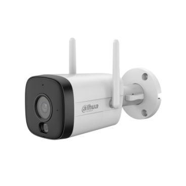 Dahua DH-IPC-HFW1539DTK1P-SAW-IL-0280B Cámara IP Wi-Fi Formato Bullet, Resistente a Intemperie, Resolución 5MP 25/30fps (2880x1620px), Lente fija (2.8mm), Visión Nocturna IR 30m, Alimentación por Fuente, Ranura MicroSD